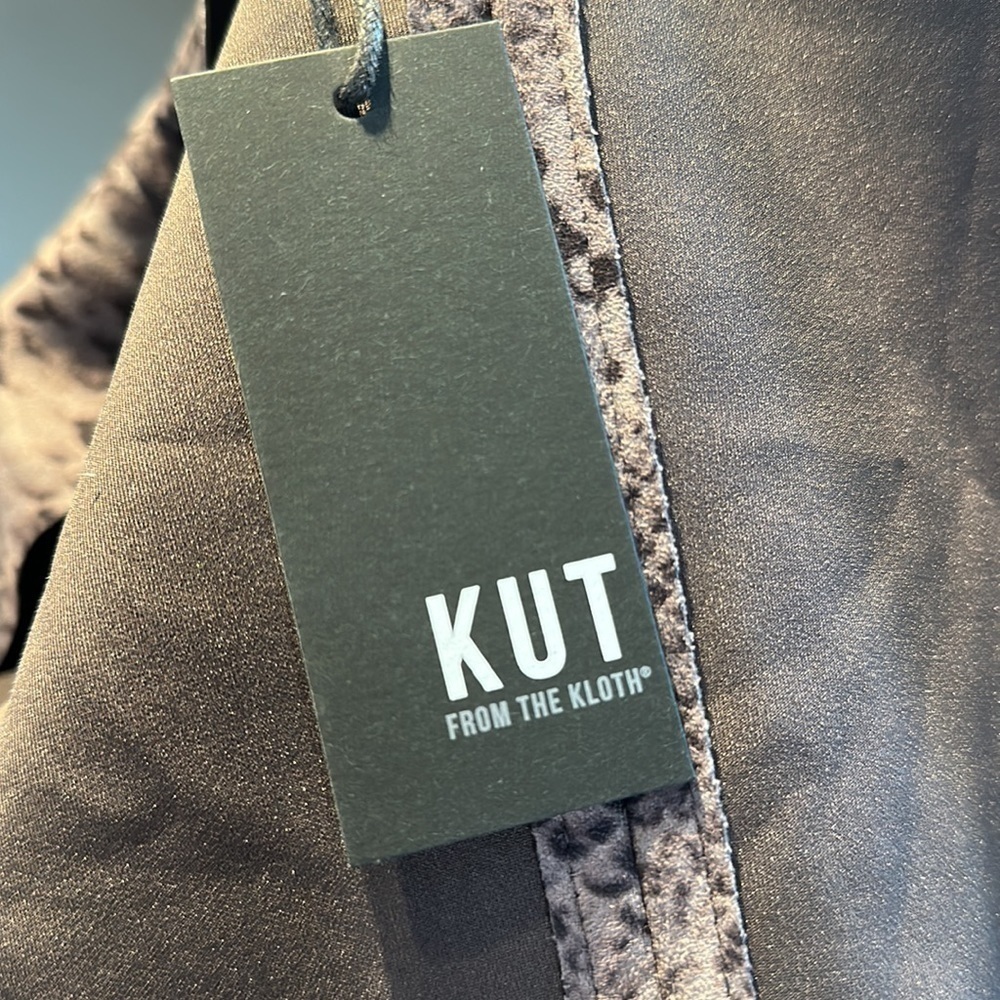 Kut Jacee Moto Jacket Snake Print - Picture 4 of 4